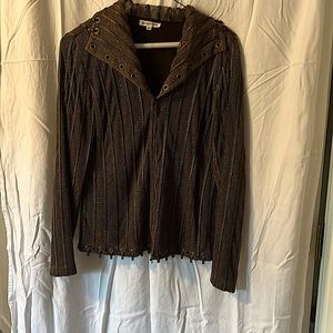 Alexandria Rosati Brown/Bronz Sweater